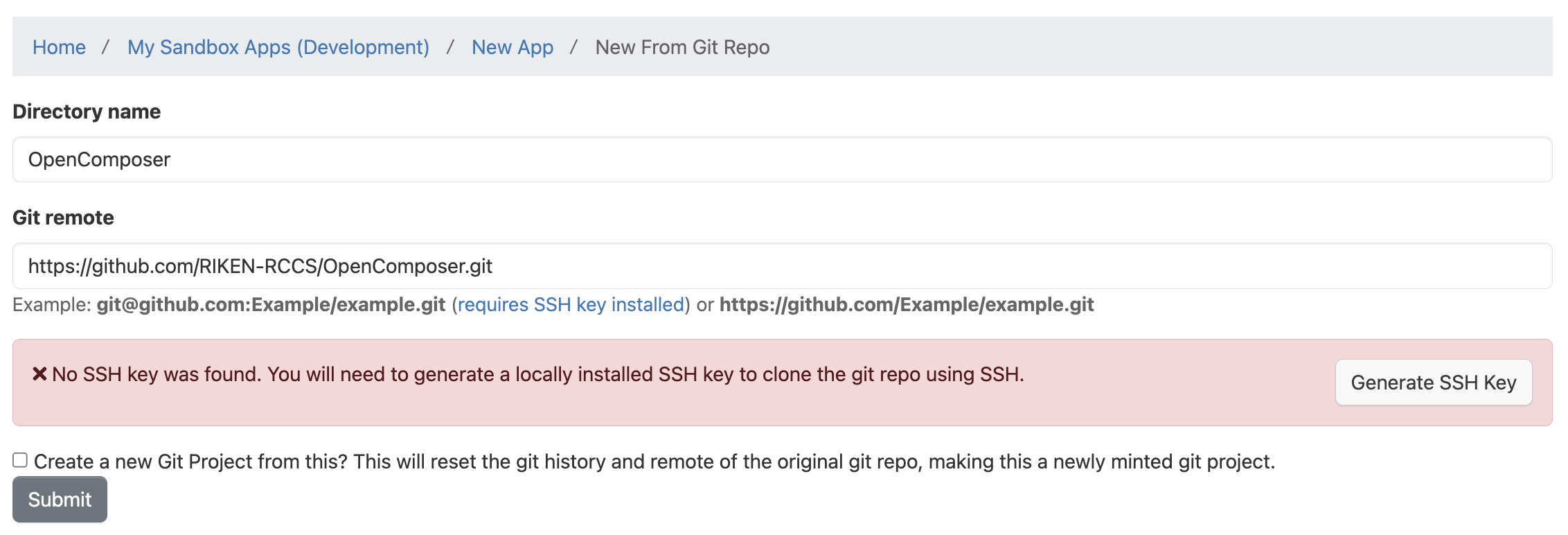 New repository